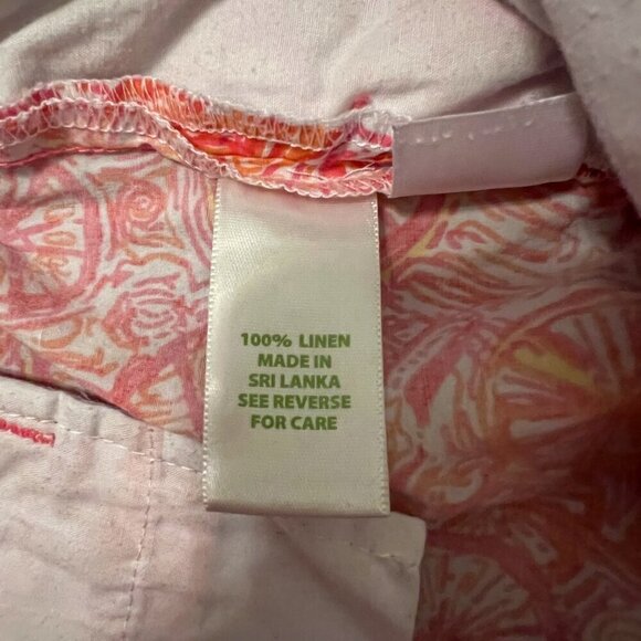 Lilly Pulitzer Women's Shorts Ten Speed Bike Print Size 6 - Picture 6 of 6